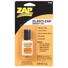 Zap Plasti-Zap CA Brush-On 1/4oz